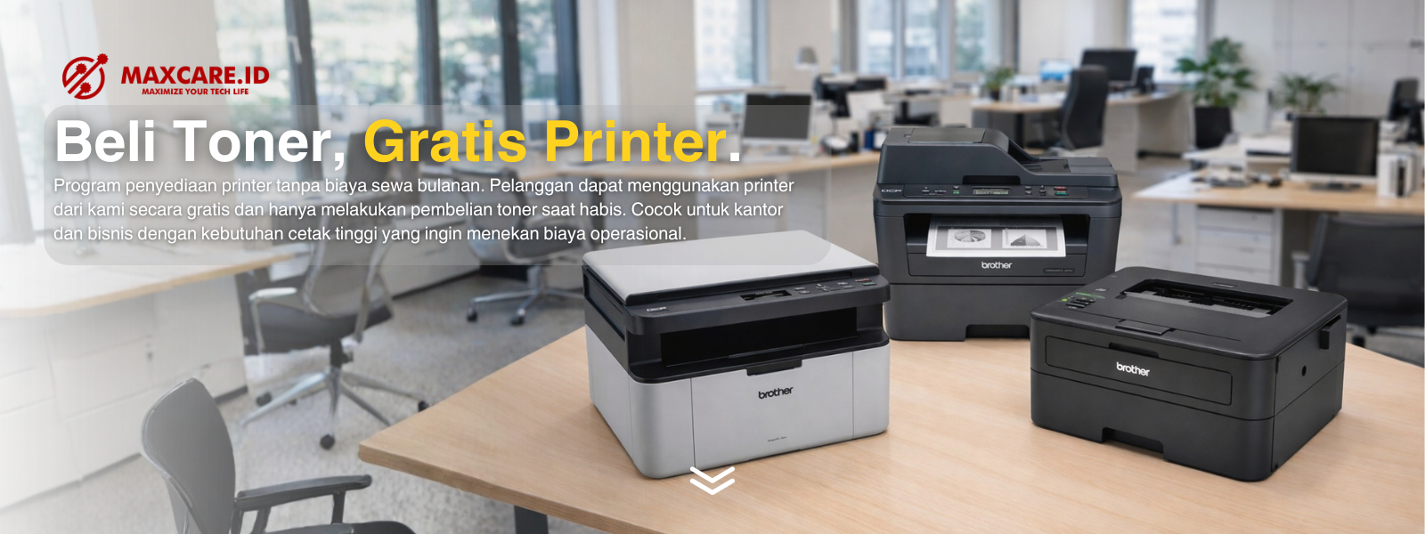 Promo Beli Toner Gratis Printer Maxcare